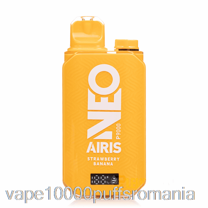 Vape Romania Airis Neo P9000 Banana Capsuni De Unica Folosinta